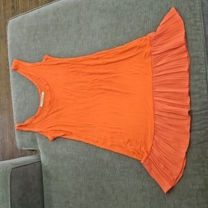 💥50% sale💥Kontatto orange tank/dress #c233